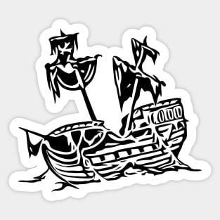 Shipwreck Sticker